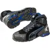 Image de Sicherheitsstiefel Rio Black Mid Gr. 45 noir/bleu cuir S3 SRC EN20345