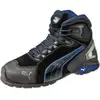Image de Sicherheitsstiefel EN20345 S3 Rio Black Mid taille 46 cuir velours coque aluminium