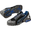 Image de PUMA Chaussure de sécurité Rio Black Low taille 39 noir/bleu cuir S3 SRC EN20345