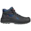 Image de Footguard 631840-256-43 Chaussures de sécurité "Safe Mid", Noir/Bleu, Taille 43