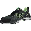 Image de Albatros Splendid Green GH Low Recyclée Chaussures de sécurité S1P ESD HRO SRC Embout en fibre de verre antidérapant sans métal Végétalien Unisexe, Noir/vert, 41 EU
