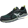 Image de Albatros AER58 Chaussures de sécurité basses S1P ESD HRO SRC avec embout en fibre de verre respirant et antidérapant sans métal pour homme, Noir/vert, 47 EU