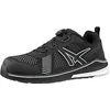 Image de ALBATROS Voltage Black QL Low Chaussures de travail S1P ESD HRO SRC Embout en fibre de verre respirant antidérapant sans métal pour homme, Noir , 42 EU