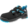 Image de ALBATROS Forge Air Low S1 ESD FO SR Chaussures de sécurité unisexes antidérapantes sans métal végétalien avec capuchon en fibre de verre, noir/bleu, 47 EU