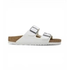 Image de Birkenstock pour femme. 552683 Sandales Arizona BF (Ajustement Étroit) blanc (36), Plat, Aucun, Casuel