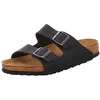 Image de Birkenstock Arizona 752481, Chaussures de Plage & Piscine Femme, Normal, Noir (black 752481), EU 36