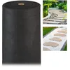 Image de Relaxdays, noir anti-mauvaises herbes 50 m, Bâche tissée, Toile 150g/m² paillage, Résiste rayons UV, antidéchirure