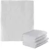 Image de Relaxdays Filtre hotte cuisine, lot de 5, à découper, anti-graisse, non-tissé, 47 x 59 cm, blanc