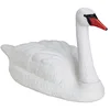 Image de Relaxdays Déco de Jardin Cygne, Flottant, pour Attacher, Plastique, résistant aux intempéries, Figurine d'étang, Blanc