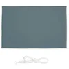 Image de relaxdays Voile d’ombrage rectangulaire, imperméable, Anti-UV, tendeurs, terrasse, Balcon, 2x3 m, Gris