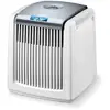 Image de Beurer LW 230 Laveur d'air, humidificateur et purificateur d'air, pour des pièces jusqu'à 40 m², nettoie la poussière domestique, le pollen, les poils d'animaux et les odeurs de l'air, blanc