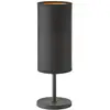 Image de FH Lighting Lampe de table Kira, tissu, noire