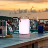Image de FH Lighting Lampe de table LED solaire Orno, blanc chaud/RVB