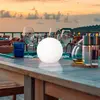 Image de FH Lighting Luminaire d'extérieur LED solaire Dabus, Ø 25 cm, boule, blanc, acrylique
