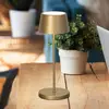 Image de FH Lighting Lampe à poser LED rechargeable Asena Pro couleur bronze 30 cm métal IP54