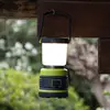 Image de FH Lighting Luminaire d'extérieur LED rechargeable 850944 noir/vert Hauteur 19 cm Plastique