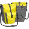 Image de Vaude Sacoche pour arrière de vélo   Lot de 2   sans PVC, sacoches de vélo en bâche   sacoche étanche avec poche avant et un volume Total de stockage de 51 litre., mixte, Aqua Back Plus, canari