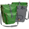Image de Vaude Sacoche pour arrière de vélo   Lot de 2   sans PVC, sacoches de vélo en bâche   sacoche étanche avec poche avant et un volume Total de stockage de 51 litre., mixte, Aqua Back Plus, Parred Green