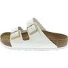 Image de BIRKENSTOCK Sandales Arizona Birko-Flor pour Femme, Blanc., 36 EU