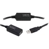 Image de Logilink Câble USB USB 2.0 USB-A mâle, USB-A Femelle 25.00 m Noir UA0147