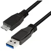 Image de LogiLink CU0037 Câble USB 3.0 A Mâle/Micro B Mâle 0,60 m Noir