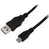 Image de LogiLink CU0058 Câble USB 2.0 A Mâle/Micro B Mâle 1 m Noir