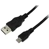 Image de LogiLink CU0060 Câble USB 2.0 A Mâle/Micro B Mâle 5m Noir
