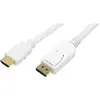Image de LogiLink CV0055 Câble DisplayPort vers HDMI 2 m Blanc