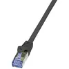 Image de LOGILINK Lot de 3 Câbles patch, Cat. 6A, S/FTP, 1,5 m, Noir