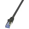 Image de LogiLink PrimeLine Câble réseau Cat6A S/FTP AWG26 PIMF LSZH 10 m Noir