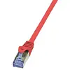 Image de LogiLink PrimeLine Câble réseau Cat6A S/FTP AWG26 PIMF LSZH 7,50 m Rouge