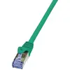 Image de LogiLink PrimeLine Câble réseau Cat6A S/FTP AWG26 PIMF LSZH 1,50 m Vert