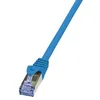 Image de LogiLink PrimeLine Câble réseau Cat6A S/FTP AWG26 PIMF LSZH 1 m Bleu
