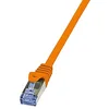 Image de LogiLink PrimeLine Câble réseau Cat6A S/FTP AWG26 PIMF LSZH 5 m Orange