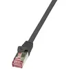 Image de LogiLink PrimeLine Câble réseau Cat6 S/FTP AWG27 PIMF LSZH 7,50 m Noir
