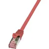 Image de LogiLink PrimeLine Câble réseau Cat6 S/FTP AWG27 PIMF LSZH 5 m Rouge