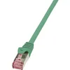 Image de LogiLink PrimeLine Câble réseau Cat6 S/FTP AWG27 PIMF LSZH 0,25 m Vert