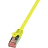 Image de LogiLink PrimeLine Câble réseau Cat6 S/FTP AWG27 PIMF LSZH 7,50 m Jaune