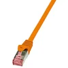 Image de LogiLink PrimeLine Câble réseau Cat6 S/FTP AWG27 PIMF LSZH 10 m Orange