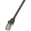 Image de LogiLink EconLine Câble réseau Cat6 F/UTP AWG26 0,25 m Noir