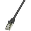 Image de LogiLink EconLine Câble réseau Cat6 F/UTP AWG26 0,50 m Noir