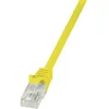 Image de LogiLink EconLine Câble réseau Cat6 U/UTP AWG24 0,25 m Jaune