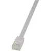 Image de LogiLink SlimLine Câble réseau Cat6 U/UTP AWG32 15 m Blanc