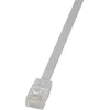 Image de LogiLink SlimLine Câble réseau Cat6 U/UTP AWG32 20 m Blanc