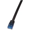 Image de LogiLink SlimLine Câble réseau Cat6 U/UTP AWG32 5,00 m Noir