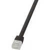 Image de LogiLink SlimLine Câble réseau Cat6 U/UTP AWG32 10 m Noir