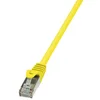Image de LogiLink CP1037S Câble réseau Cat5e F/UTP AWG26 1 m Jaune