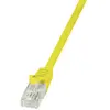Image de LogiLink CP1017U Câble réseau Cat5e UTP AWG26 0,25 m Jaune