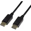 Image de LOGILINK CV0074 Cable DISPLAYPORT 5 M Negro