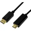 Image de DisplayPort 1.2 vers HDMI High Speed avec Ethernet (1.4) Câble de raccordement 4K pour Une qualité HD et 3D avec Une Meilleure Transmission sonore, 5 m